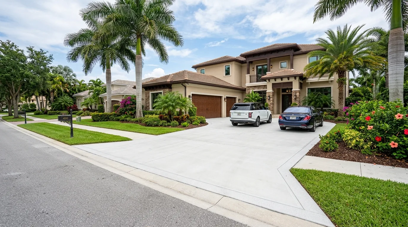 How Concrete Driveways Are Installed in Florida: A Step-by-Step Guide