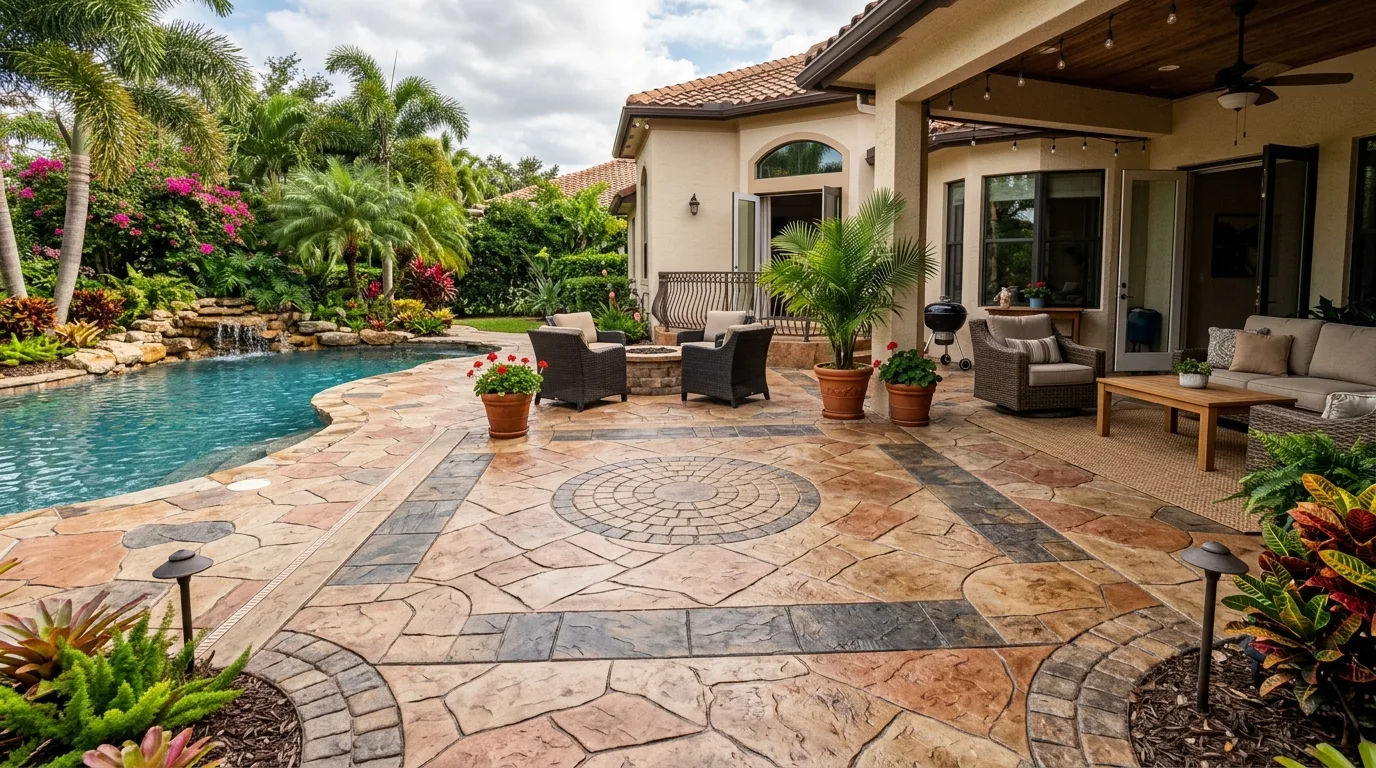 Decorative Concrete Options for Florida Homes: A Keystone Homeowner's Guide