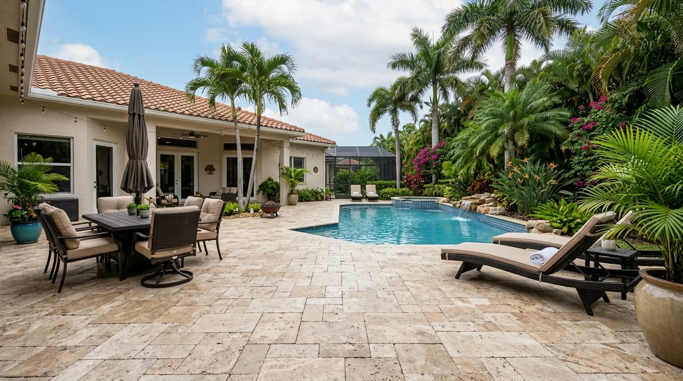 Stamped Concrete Patio Ideas for Keystone and Tampa Bay Homes