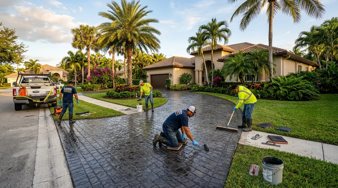 Professional concrete contractor in Keystone, Florida